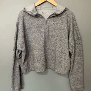 Under Armour 1/2 Zip Crop Hoodie